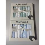 Caramell 7 Li Pamuk Bebek Ağız Mendili 20x20 cm Pamuklu Model Çocuklar İçin Güvenli