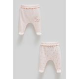 Caramell All Tıme Gırl Ikili Bebek Pantolon - Pembe - 56-62 cm Pembe - 1 - 3 Ay