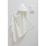 Caramell Basıc Unısex Bebek Havlu SİLİCİ-82X90 cm - Pudra - 0 - 12 Ay Pudra