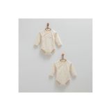 caramell Bebek Body 1461,Bej 6-9 Ay