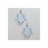 caramell Bebek Body 1462,Mavi 0-3 Ay
