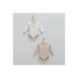 caramell Bebek Body 1954,Bej 6-9 Ay