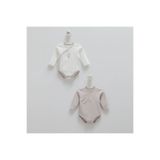 caramell Bebek Body 1954,Gri 6-9 Ay