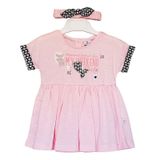 Caramell Bebek Elbisesi - Bandanalı - Elb4936 - Weekend - Pembe