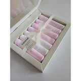 Caramell Bebek MENDILI,%100 Pamuk Ağız Mendili - 0 - 3 Yaş - Pembe