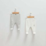 Caramell Bebek Pantolonu APE1265 - Gri - 3 - 6 Ay
