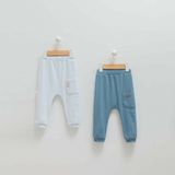 Caramell Bebek Pantolonu APE1266 - Mavi - 9 - 12 Ay