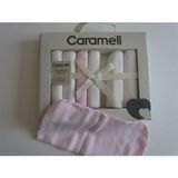 Caramell Kız Bebek Pembe 7’li Ağız Mendili