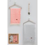 Caramell Müslin Battaniye 3 Lü Set - Gri