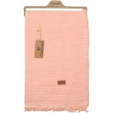 Caramell Müslin Battaniye (Muslin Blanket) 120X120 Somon Pembe CRML.SPMB.1308 - 0 - 3 Ay