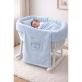 Caramell My Baby Kumsal Bebek Battaniyesi Yeni Sezon Penye ve Yumuşak Dokulu 80X80 Very Cool Çok Havalı 1872 - Mavi - Yenidoğan
