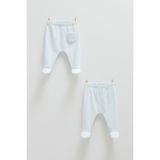 Caramell Sunny Bebek Ikili Pantolon - Mavi - 0 - 1 Ay