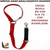 Caramelos Evcil Hayvan Araç Emniyet Kemeri Kedi Köpek Araba Oto Tasması Oto Aksesuarı Kedi Köpek Emniyet Kemer