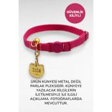 caramelos, İSİMLİ KEDİ TASMASI KEDİ İSİMLİK KİŞİYE ÖZEL-EKO SERİSİ Çok Renkli-Tek Ebat