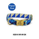 caramelos İsimli Köpek Tasması, Köpek Künyesi, Isimlik, Küçük Irk Ve Orta Irk, Kişiye Özel Metal Kilit, 2 Cm DESEN 10-Tek Ebat