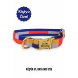 caramelos İsimli Köpek Tasması, Köpek Künyesi, Isimlik, Küçük Irk Ve Orta Irk, Kişiye Özel Metal Kilit, 2 Cm DESEN 3-Tek Ebat