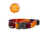 caramelos İSİMLİ KÖPEK TASMASI, KÖPEK KÜNYESİ, KÖPEK İSİMLİK, İSME ÖZEL TASMA, KİŞİYE ÖZEL TASMA, METAL KİLİT DESEN 1-Tek Ebat