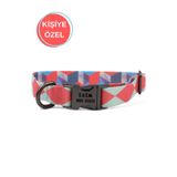 caramelos İSİMLİ KÖPEK TASMASI, KÖPEK KÜNYESİ, KÖPEK İSİMLİK, İSME ÖZEL TASMA, KİŞİYE ÖZEL TASMA, METAL KİLİT DESEN 14-Tek Ebat