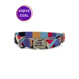 caramelos İSİMLİ KÖPEK TASMASI, KÖPEK KÜNYESİ, KÖPEK İSİMLİK, İSME ÖZEL TASMA, KİŞİYE ÖZEL TASMA, METAL KİLİT DESEN 26-Tek Ebat
