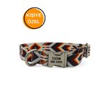 caramelos İSİMLİ KÖPEK TASMASI, KÖPEK KÜNYESİ, KÖPEK İSİMLİK, İSME ÖZEL TASMA, KİŞİYE ÖZEL TASMA, METAL KİLİT DESEN 27-Tek Ebat