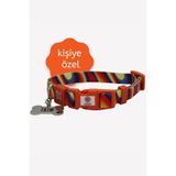 caramelos İSİMLİ, YAVRU VE KÜÇÜK IRK KÖPEK TASMASI, 1,5 CM, PASLANMAZ, KARARMAZ ÇELİK KÜNYELİ, KİŞİYE ÖZEL, DESEN 4-M