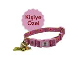 caramelos İSİMLİ, YAVRU VE KÜÇÜK IRK KÖPEK TASMASI, 1,5 CM, PASLANMAZ, KARARMAZ ÇELİK KÜNYELİ, KİŞİYE ÖZEL, DESEN 6-M
