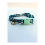 caramelos- Yavru ve Küçük Irk Köpek Ayarlı Boyun Tasması 1 cm 2. desen-Tek Ebat