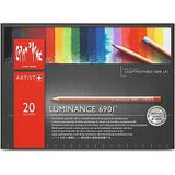 Caran D'ache Luminance 6901 20'li Set (Yumuşak Kuru Boya Kalemi)