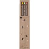 Caran D'ache Nespresso 4 Kurşun Kalem Set 3'lü Limited Edition 348.100 - Çok Renkli