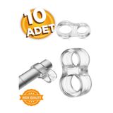 Carat Home 10 Adet Plastik Kapı Kolu Stoperi Kapı Kolu Tamponu
