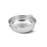 Carat Home Makarna Süzgeci 23 Cm Kulplu Metal Kevgir