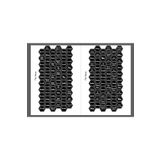 Carat Home Siyah 120 Adet Baharat Bakliyat Kuruyemiş Kavanoz Etiketi Sticker (suya Dayanıklı)