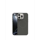 Carbon Pulse iPhone 16 Pro Magsafe Uyumlu Titanyum Gri Telefon Kılıfı