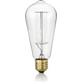 Carbon ST64 40W Rustik Halojen Ampul E27 Edison 1 1594 - Beyaz