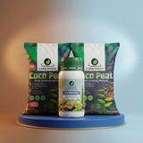 Carbonado 2 Adet Coco Peat 10 L + Sıvı Bitki Besini 500 ml Ekonomik Paket