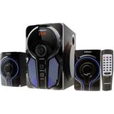 Carboon Ts-33 2+1 Bluetooth Bağlantılı Ses Sistemi 25 W Güç Özellikleri ile Siyah Renk