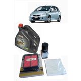 CARDANADAM 2002-2008 HONDA JAZZ 1.4 YAĞ BAKIM SETİ HAVA + POLEN + YAĞ FİLTRESİ CASTROL GTX 10W 40