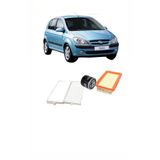 CARDANADAM Hyundai Getz Benzinli Motorlar Için Filtre Seti Hava Polen Ve Yağ Filtresi 3'lü Set