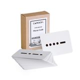 CARDDIA Uluslararası Mors Kodu Eğitici Flaş Kartları (ITU Standardı), 53 Parça, Standart Oyun Kartı Boyutu, Sağlam, Suya Dayanıklı