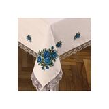 Cardea Home Collection Kanaviçe Baskılı Masa Örtüsü