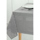 Cardea Home Collection Küçük Kare Desen Pötikareli Masa Örtüsü, Sofra Bezi, Piknik Örtüsü
