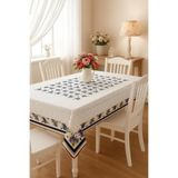 Cardea Home Collection Lavanta Desen Baskılı Masa Örtüsü Dertsiz Kumaş