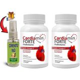 Cardiamin Forte 2 Kutu Multivitaminli OMEGA3LÜ 60 Soft Jel Kapsüllü Formül Yanında Çörek Otu Masaj Yağı 30 ml - 2 Adet