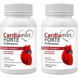 Cardiamin Forte 60 Soft Gel: 2 Adet OMEGA3LÜ Multivitaminli Jel Kapsül Formül - 1li
