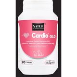 Cardio Q10 Kedi Köpek Kalp Vitamini 90 Tablet (Kalp Kasını Güçlendirici, Koenzim Q10 & Ritim Koruyucu)