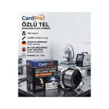 cardpro GAZSIZ GAZALTI KAYNAK TELİ 1 mm 1 kg ORJİNAL