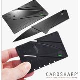 Cardsharp Kredi Kartı Şeklinde Bıçak Kutusuz 2 Adet - Siyah-2