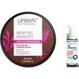 Care Argan Oil & Keratin Saç Bakım Maskesi - Diş Beyazlatıcı Köpük Hediye