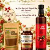 Çare Burada Alıç Kapsülü (60 Kapsül) & Alıç Sirkesi 500 ml (Türk Kahvesi Hediye)