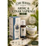 Çare Burada Ardıç ve Çınar Yapraklı Masaj Kremi 100 ml & Ardıç Yağı 20 ml